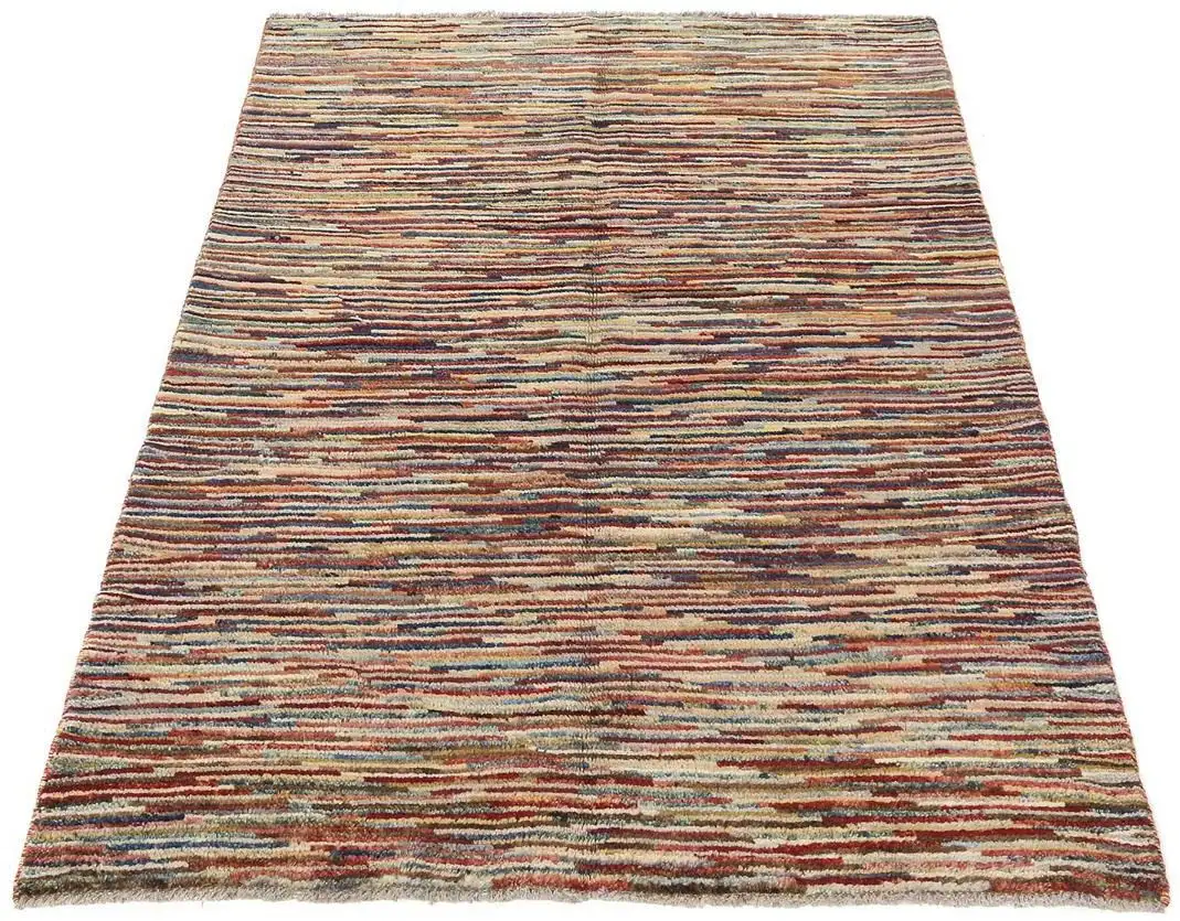 

Шерстяной ковер Morgenland "Stripes Multicolore 166 x 118 см", прямоугольный, связан вручную 118х166 см, цвет Mehrfarbig