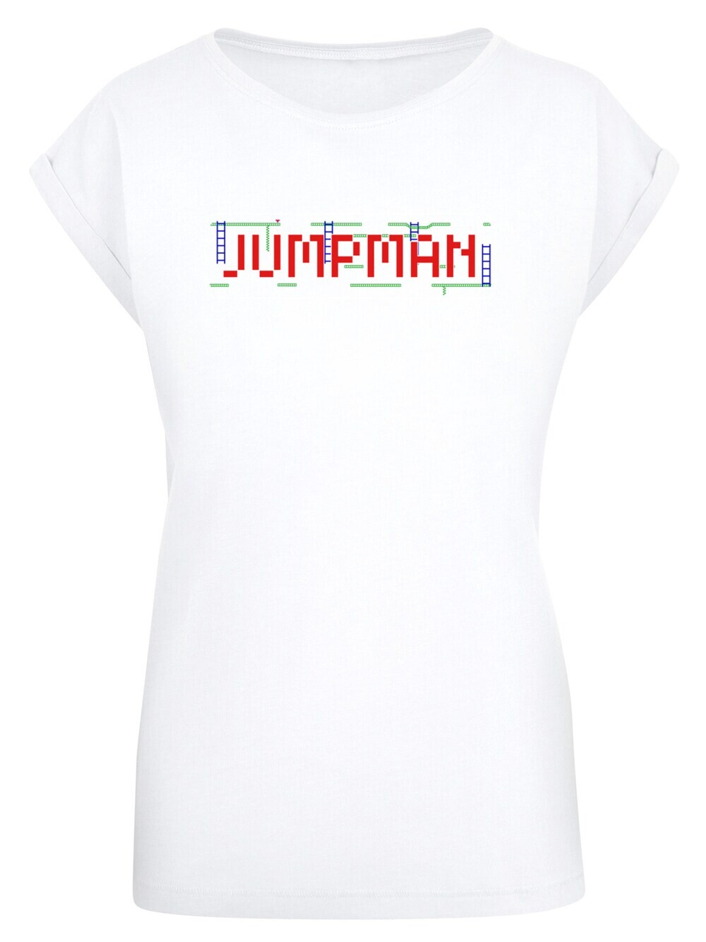 

Рубашка F4Nt4Stic Retro Gaming Jumpman, белый