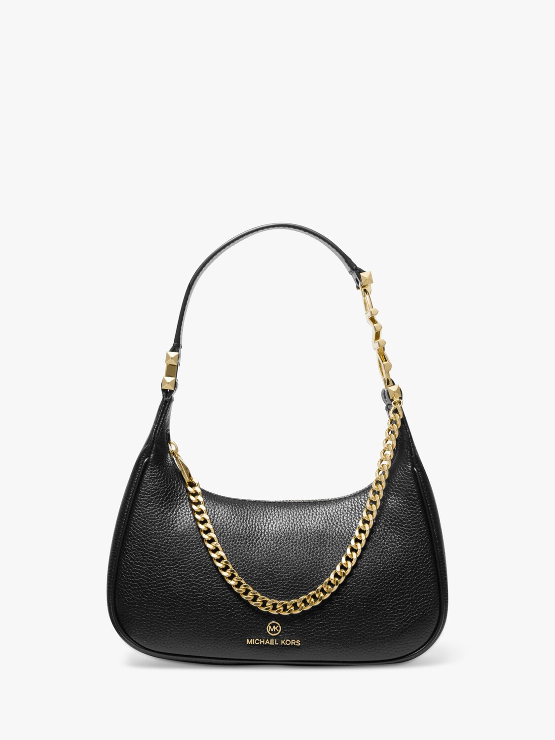 

Маленькая кожаная сумка-клатч MICHAEL Michael Kors Piper, черная