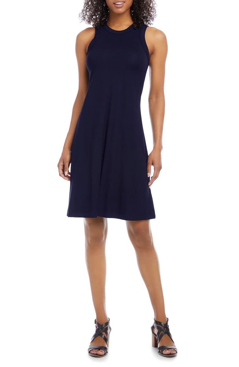 

Платье А-силуэта с высоким вырезом KAREN KANE