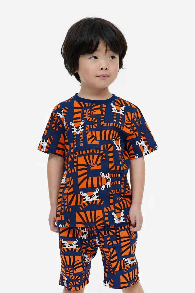 

Хлопковые шорты H&M, синий