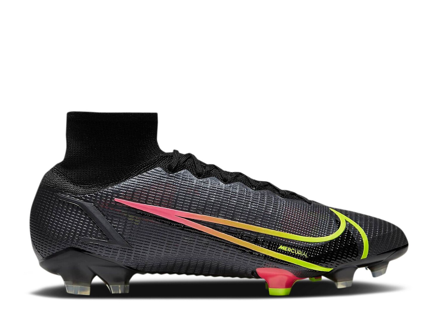 

Кроссовки Nike Mercurial Superfly 8 Elite Fg 'Black Cyber', черный