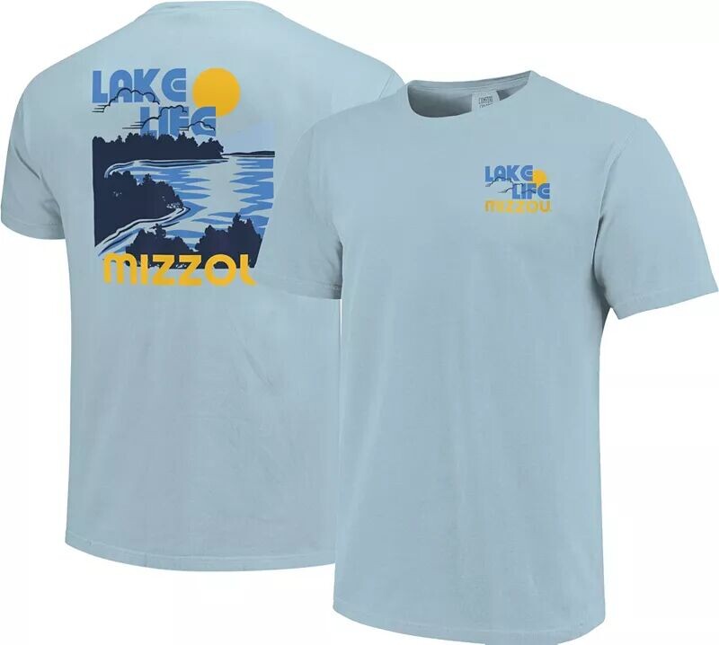 

Image One Мужская голубая футболка Missouri Tigers Lakeside