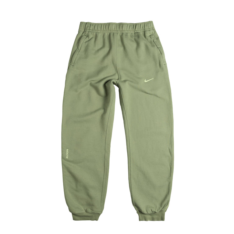 Брюки X Nocta Fleece Pant Nike, зеленый