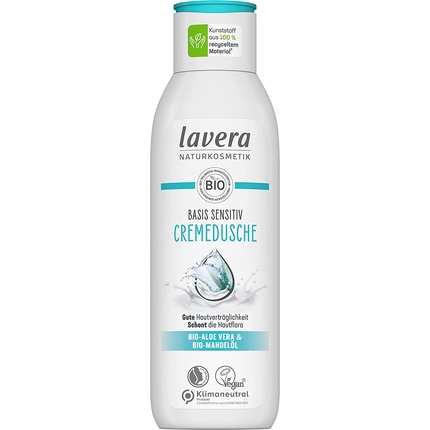 Крем для душа Basis Sensitiv 250мл, Lavera lavera очищающее молочко basis sensitiv