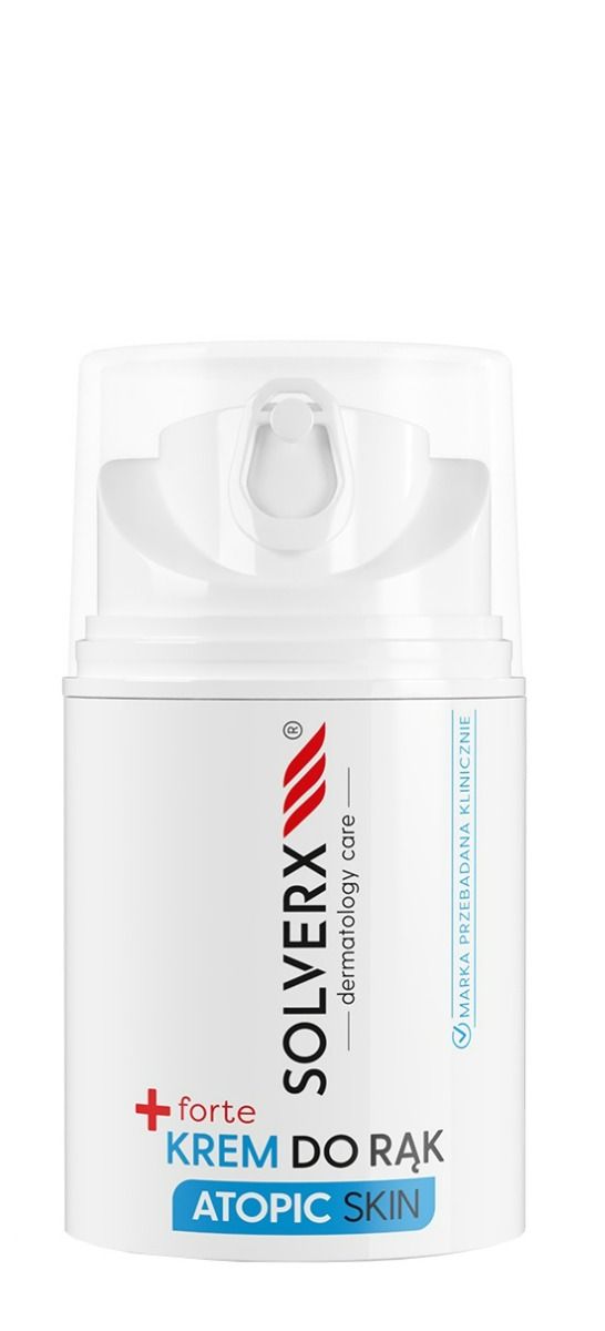 Solverx Atopic Skin Forte крем для рук, 50 ml now foods масло семян черного тмина 1000