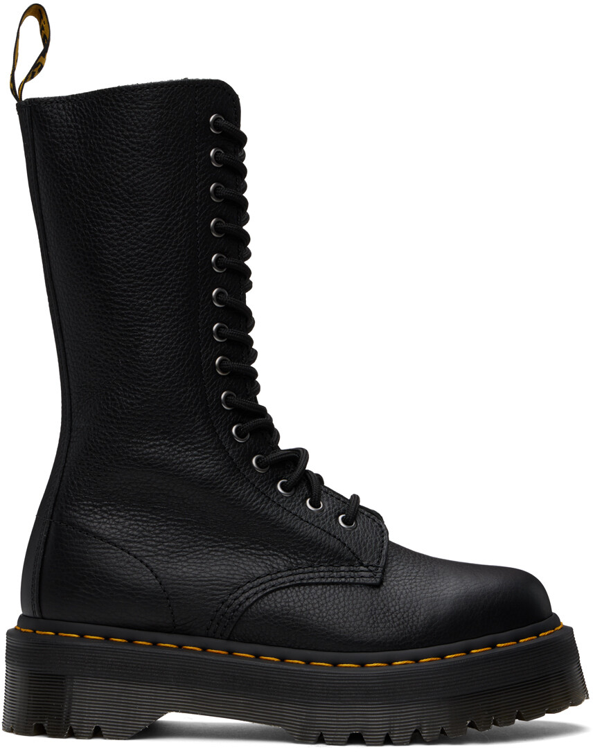 

Черные кожаные ботинки на шнуровке 1B99 Pisa Dr. Martens