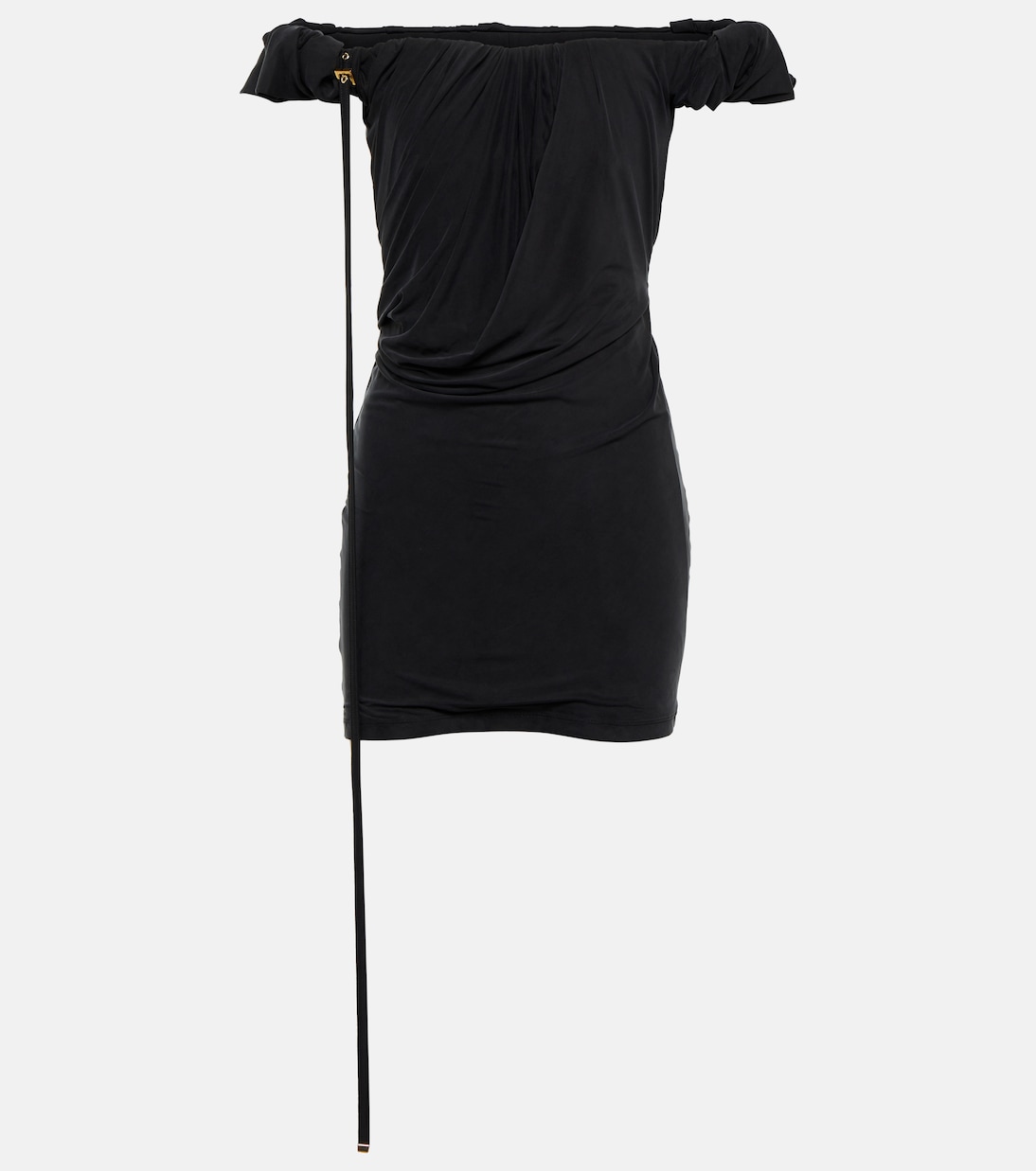 Мини-платье la robe ciceri Jacquemus, черный черное мини платье les sculptures la mini robe aro jacquemus