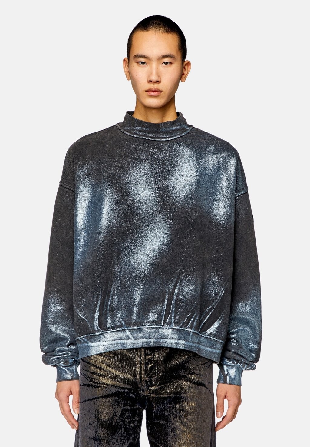 

Толстовка F-ALEXAN UNISEX Diesel, черный