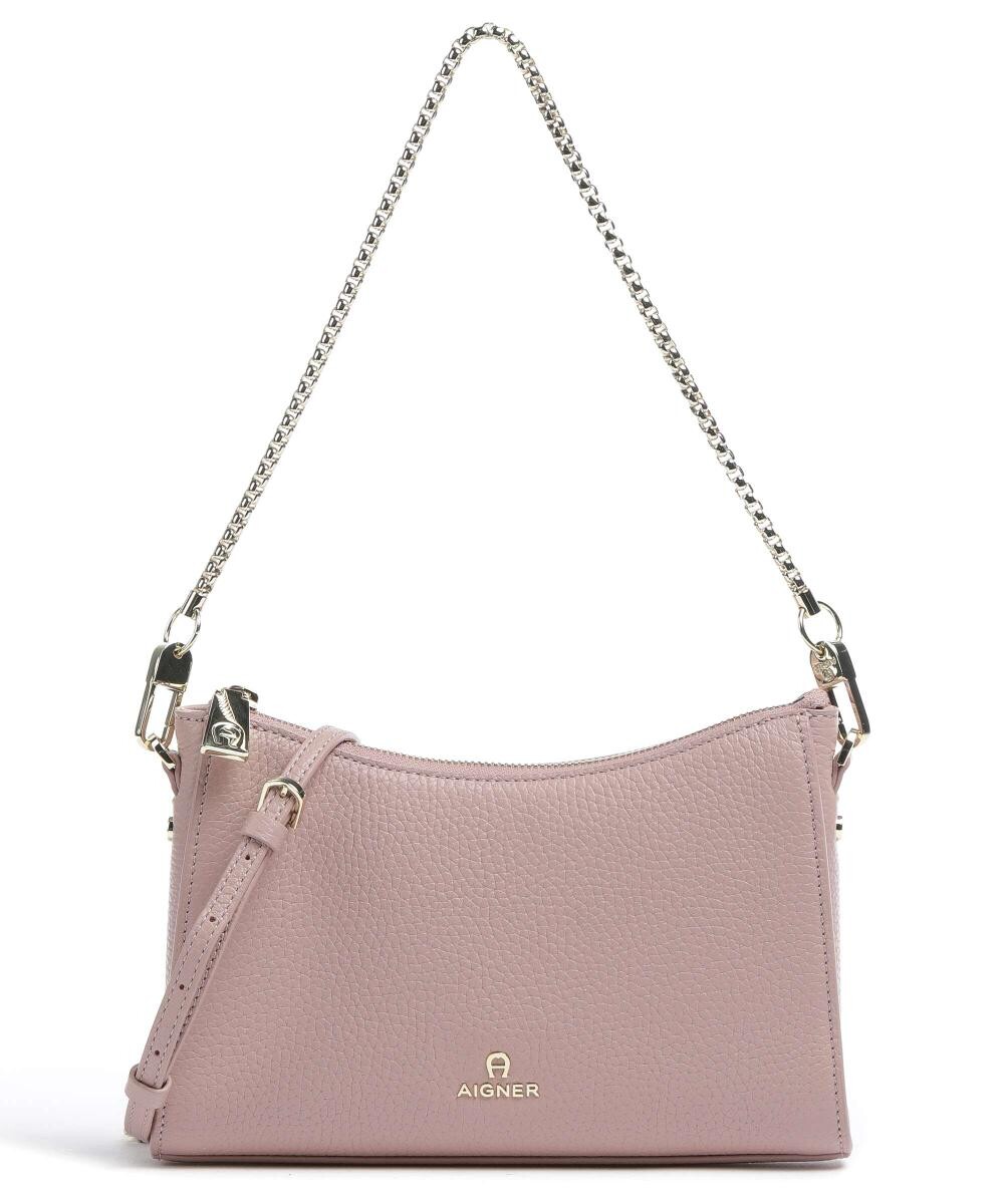 

Сумка через плечо Ivy из зернистой яловой кожи Aigner, розовый