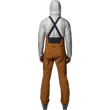 

Брюки-комбинезоны High Exposure GORE-TEX C-Knit мужские Mountain Hardwear, золотисто-коричневый