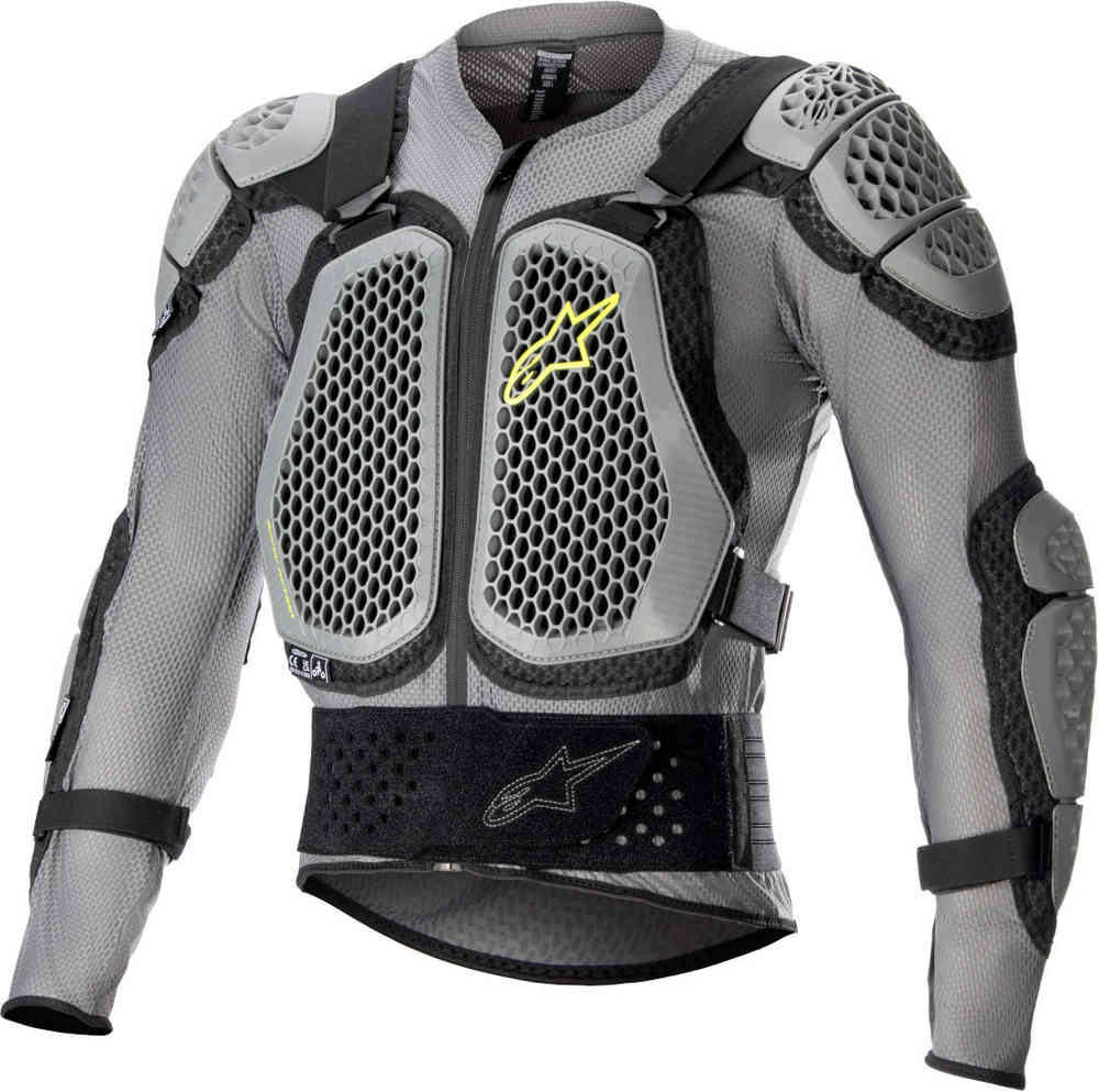Защитная куртка Bionic Action V2 Alpinestars, серый мотоциклетная куртка для взрослых протектор для груди и спины бронированная защита для гоночного тела защитная куртка для мотокросса
