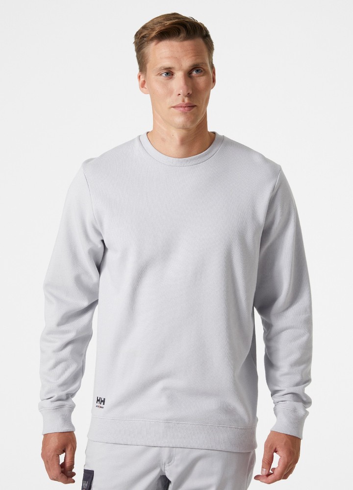 

Пуловер Helly Hansen Classic Sweatshirt, серый