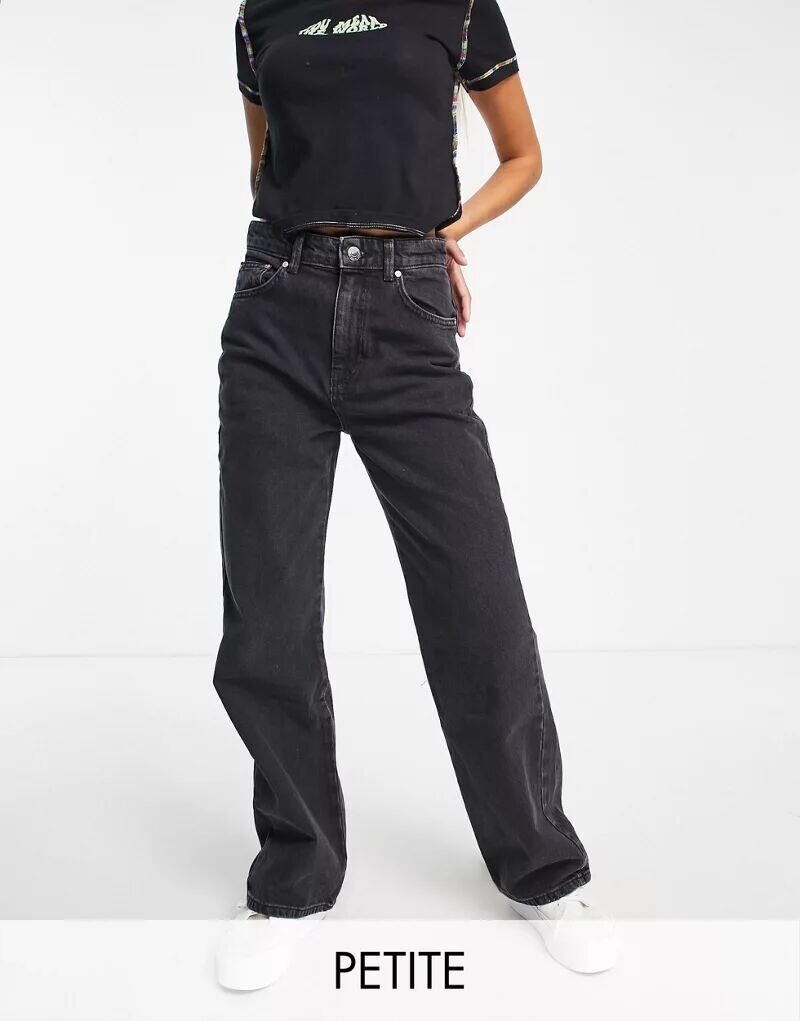 

Черные джинсы для папы в стиле 90-х Stradivarius Petite