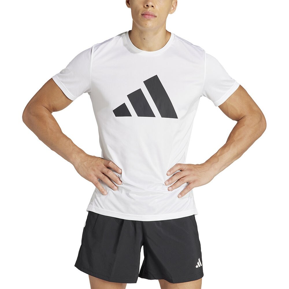 

Футболка с коротким рукавом adidas Run It, белый