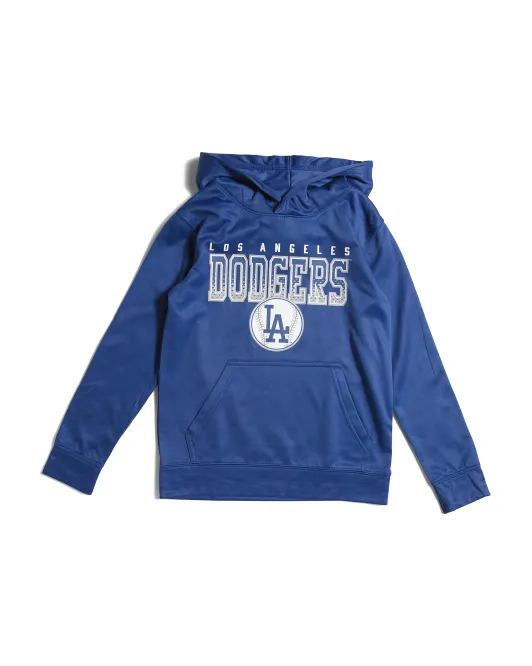 

Флисовая толстовка с капюшоном для больших мальчиков Los Angeles Dodgers, цвет Multicolor