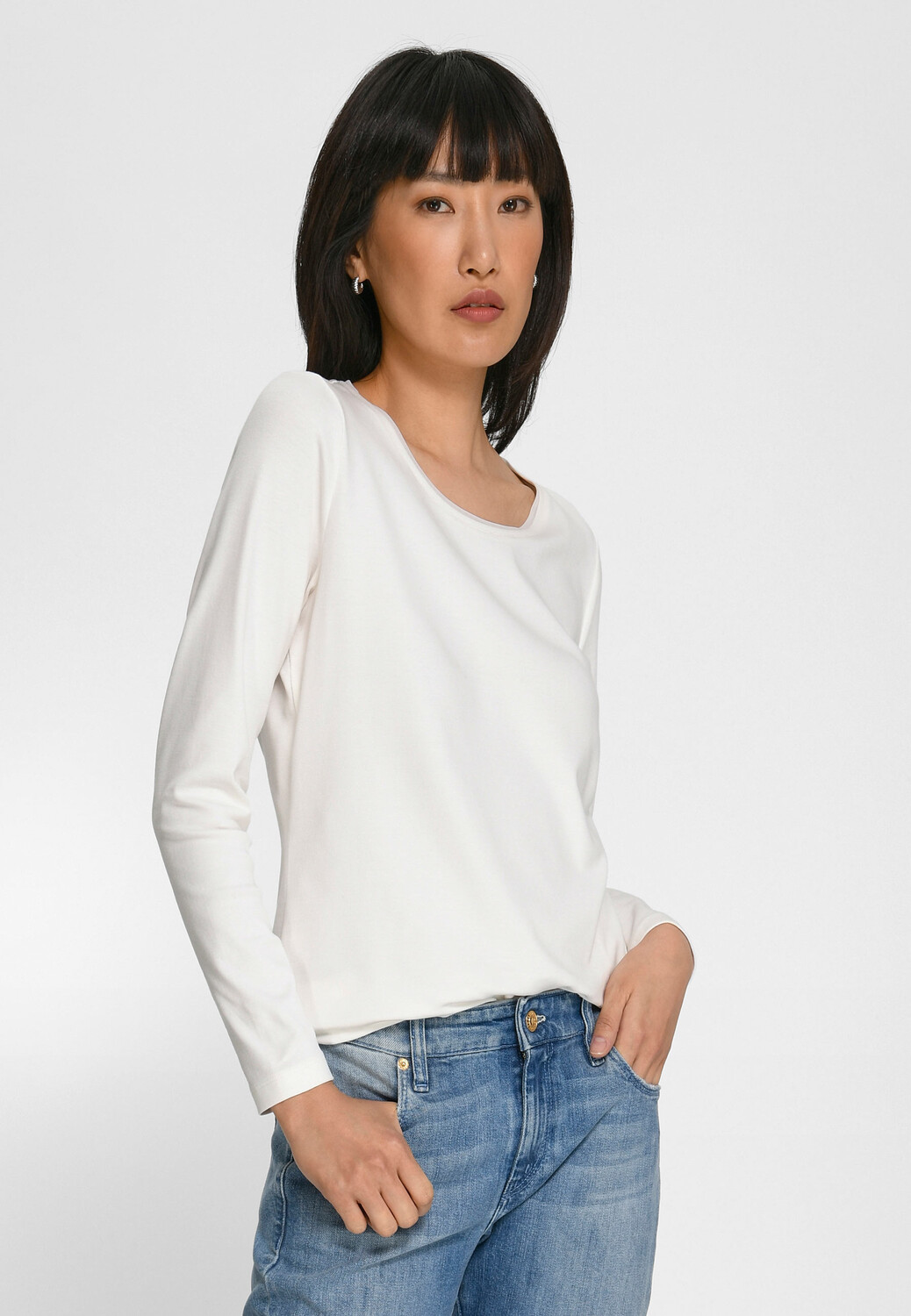

Рубашка Basler Cotton, экрю