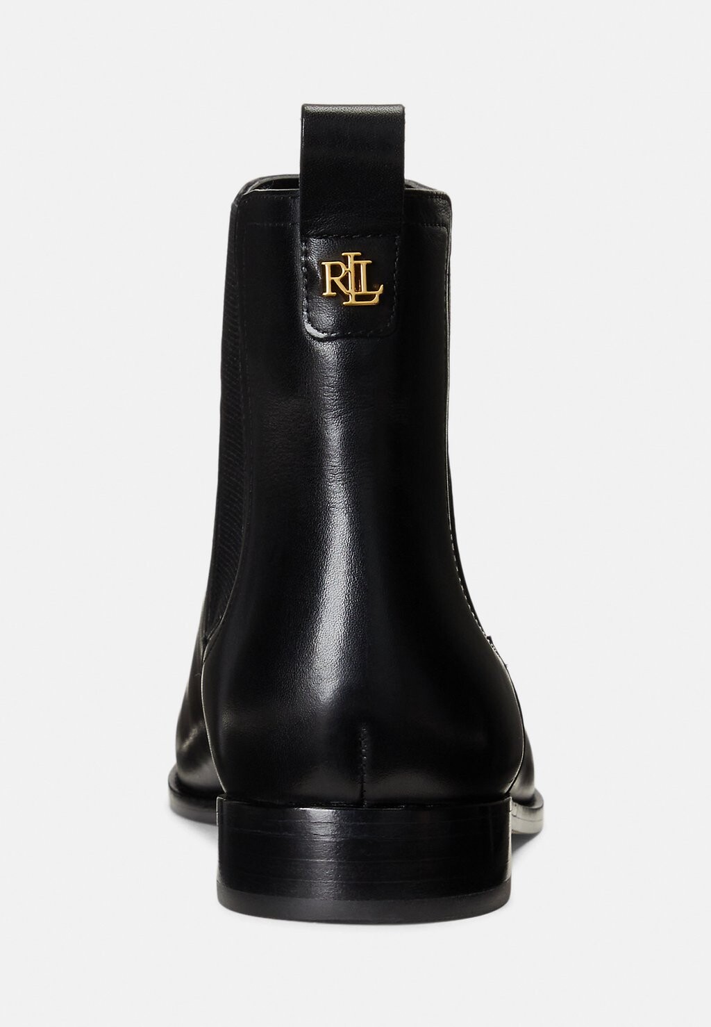 

Ботильоны BRYLEE BURNISHED LEATHER BOOTIE Ralph Lauren, черный