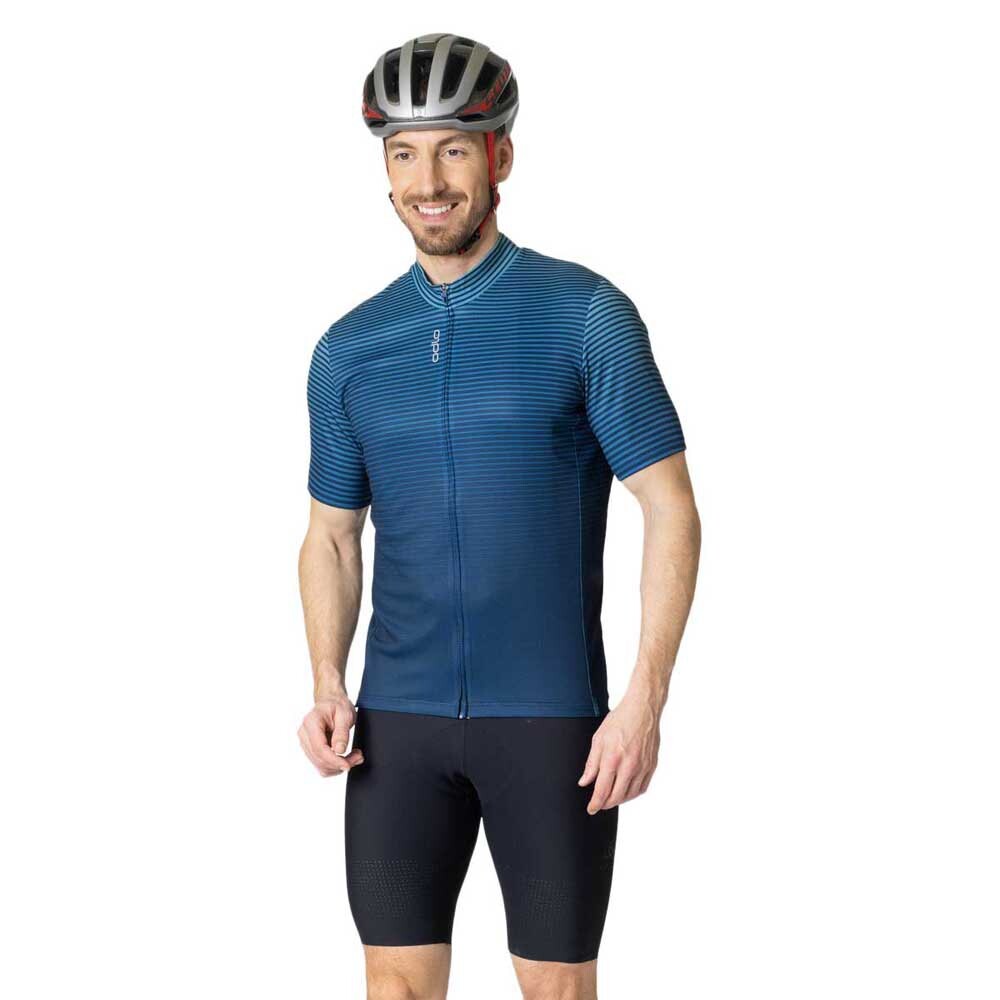

Джерси с коротким рукавом Odlo Essential 411952, синий