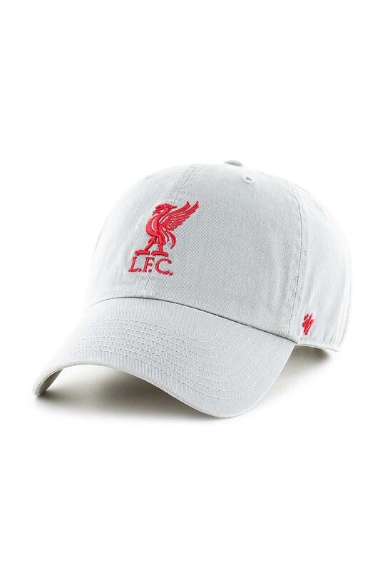 

Хлопковая бейсболка EPL Liverpool FC 47brand, белый
