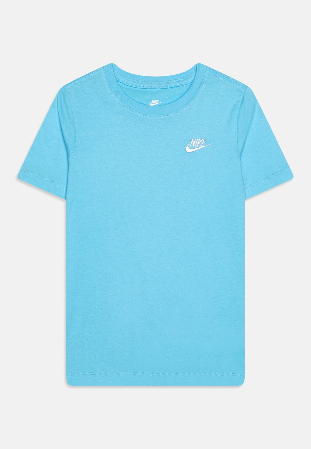 

Базовая футболка Tee Futura Unisex Nike, цвет aquarius blue/white