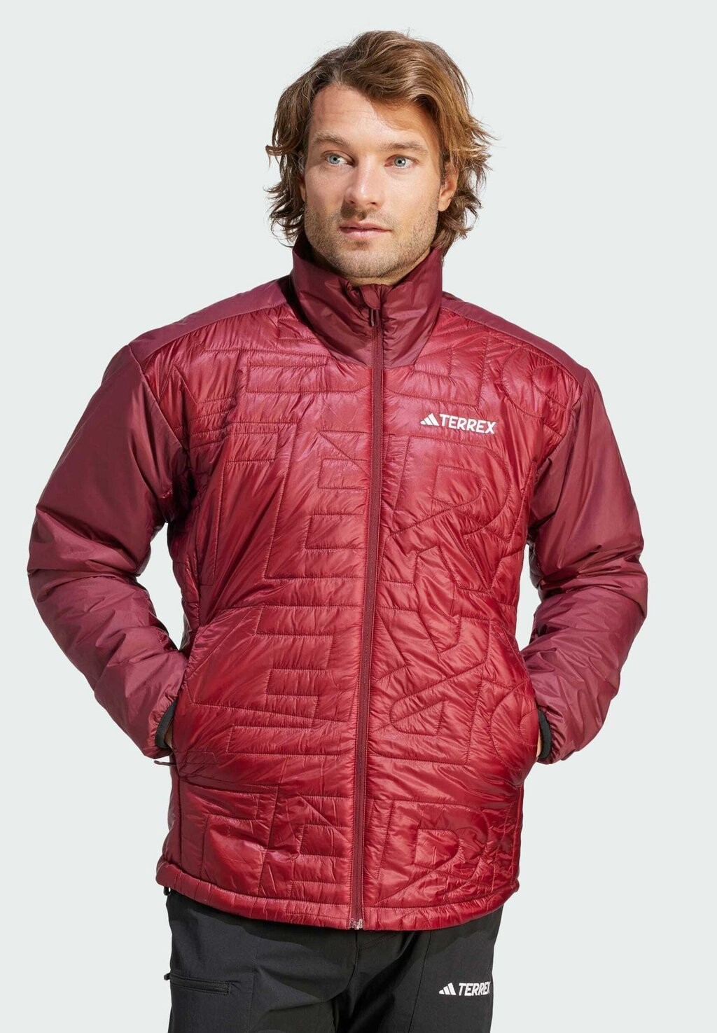

Куртка для улицы Adidas Terrex TERREX XPERIOR VARILITE HYBRID PRIMALOFT, темно-красный