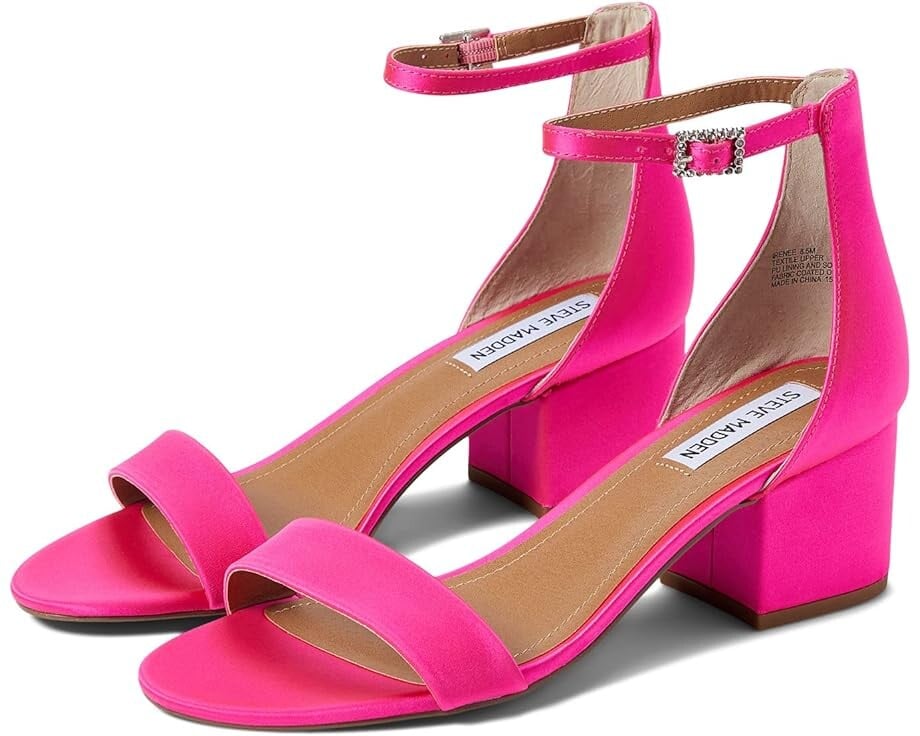 

Туфли Steve Madden Irenee Sandal, цвет Pink Satin