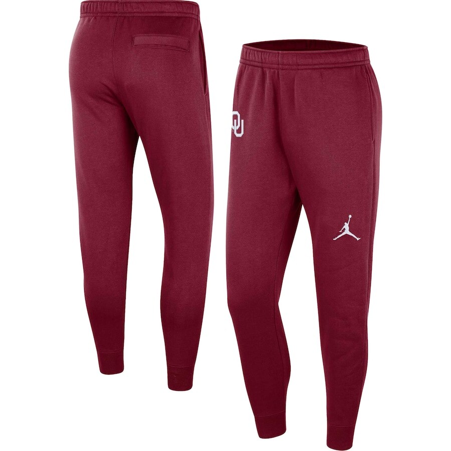 

Брюки Jordan Brand Oklahoma Sooners, малиновый