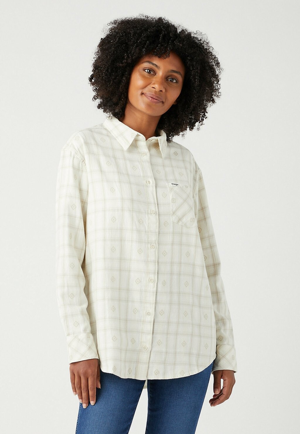 

Рубашка Wrangler 1 ПКТ, цвет worn white