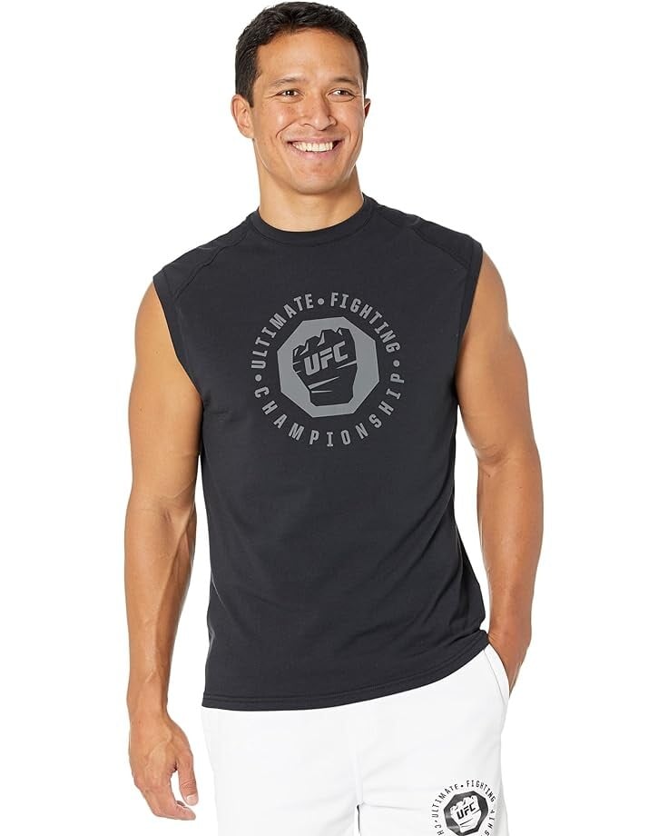 

Футболка UFC Sleeveless Crew Neck, цвет Black 1
