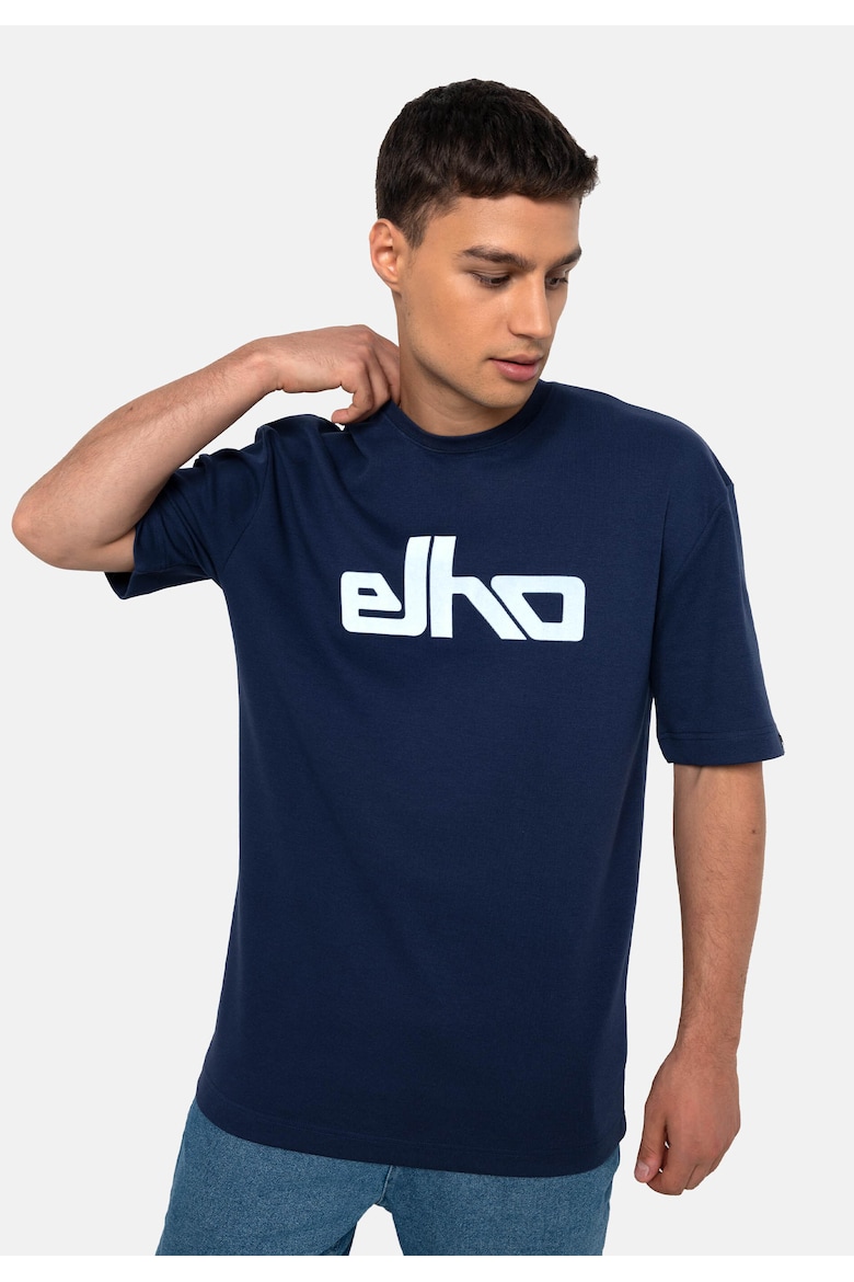 Футболка Innsbruck 6403 с логотипом Elho, синий