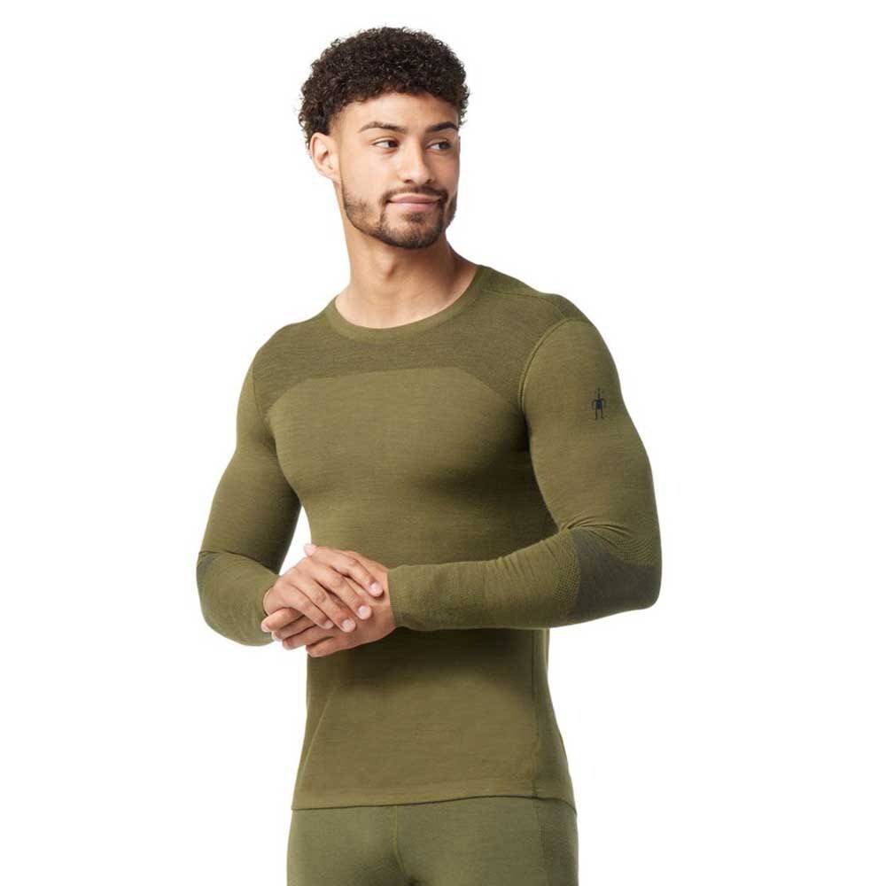 

Базовый слой с длинным рукавом Smartwool Intraknit Merino 200 Crew, зеленый