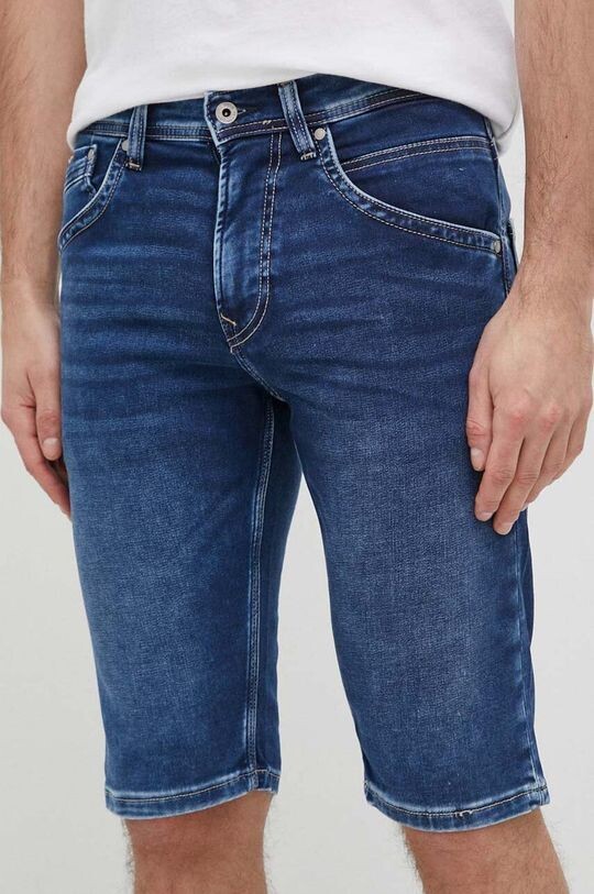 

Спортивные джинсовые шорты Pepe Jeans, темно-синий