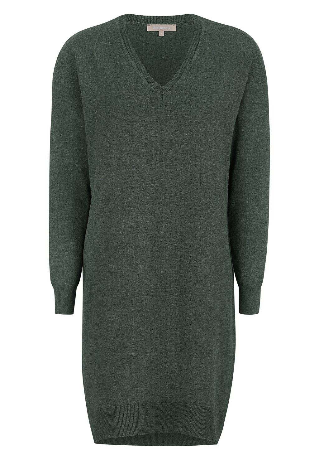 

Платье Point Soft Rebels SRLEA V NECK, цвет climbing ivy