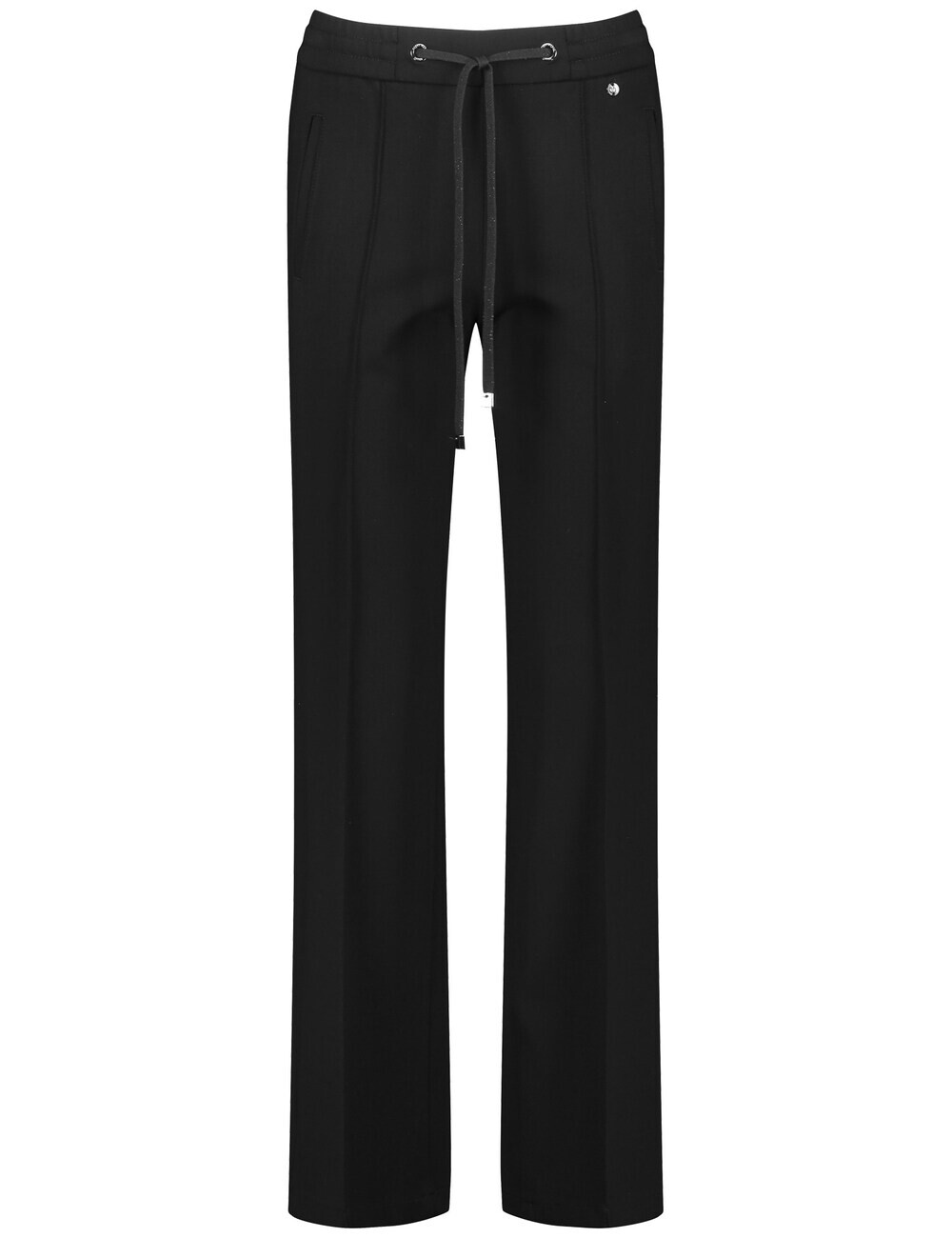 

Широкие брюки со складками Gerry Weber, черный