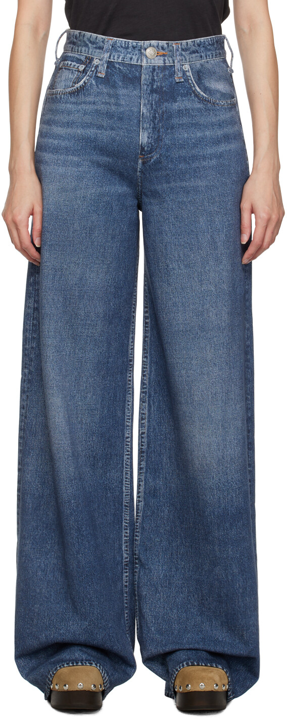 

Синие джинсы Rag & Bone Miramar Sofie