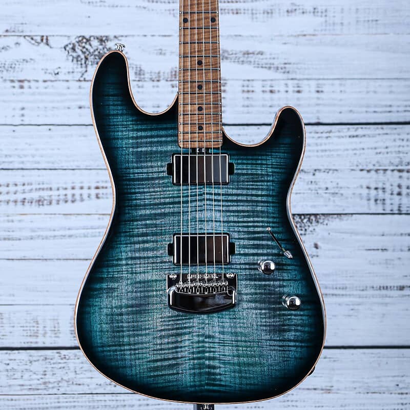 

Электрогитара Ernie Ball Music Man Sabre HT Electric Guitar | Yucatan Blue