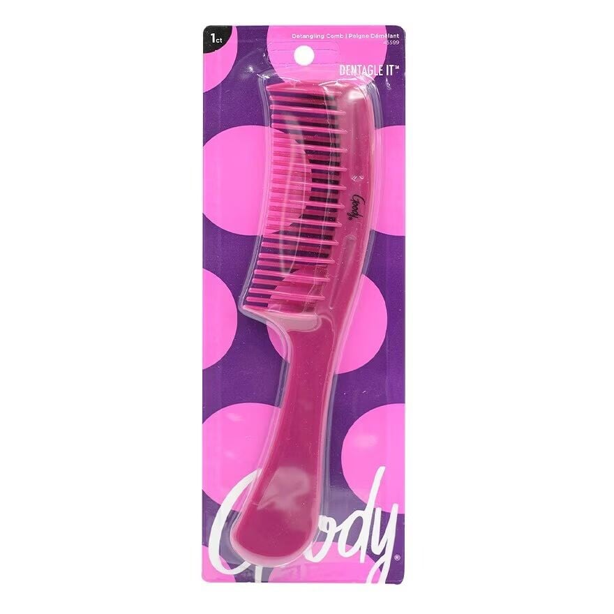 

Goody Расческа Mosaic Super Detangling Brush 1’s แปรงผม หวีผม, Pink