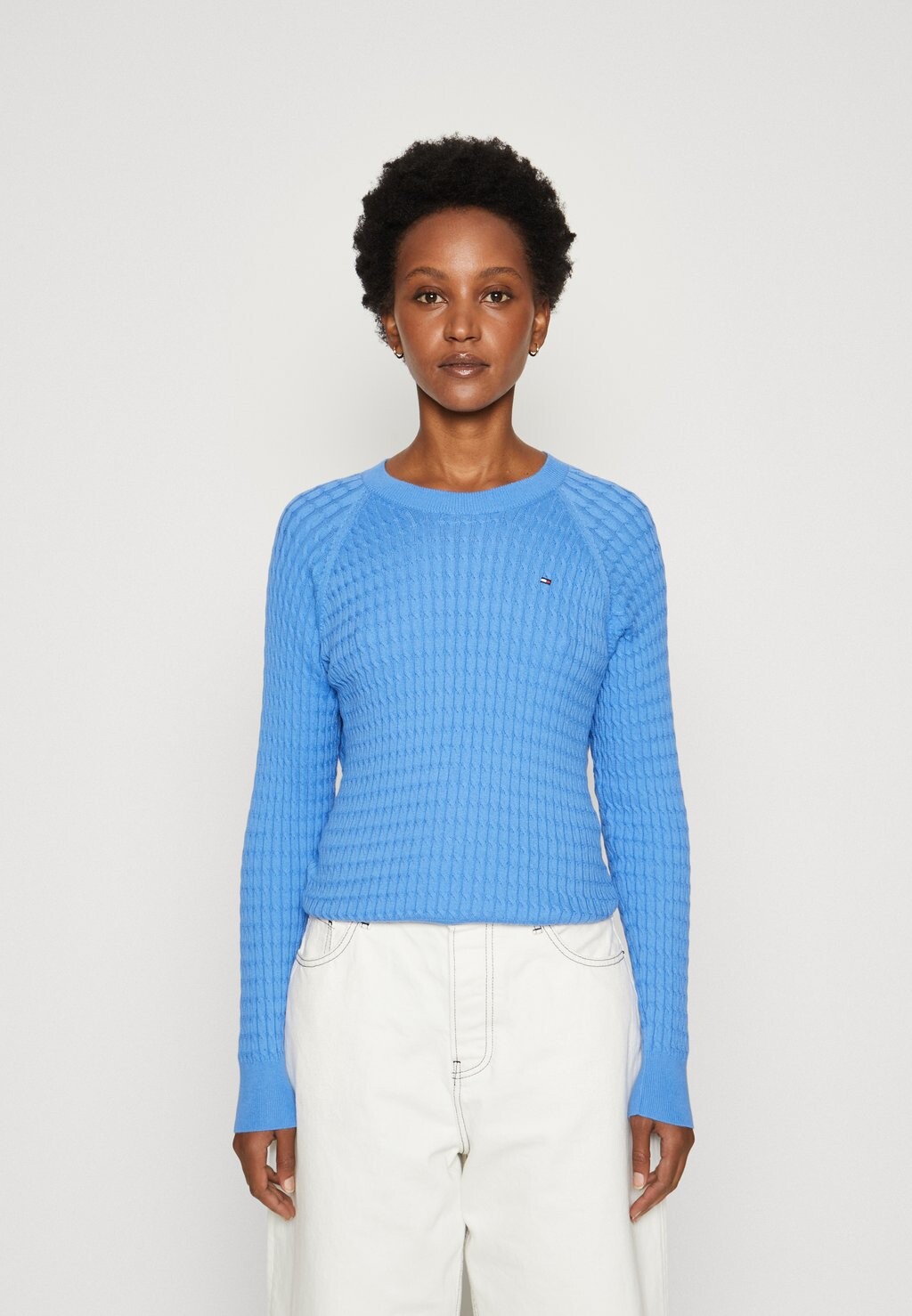 

Свитшот Tommy Hilfiger СВИТЕР КАБЕЛЬНЫЙ, цвет blue spell