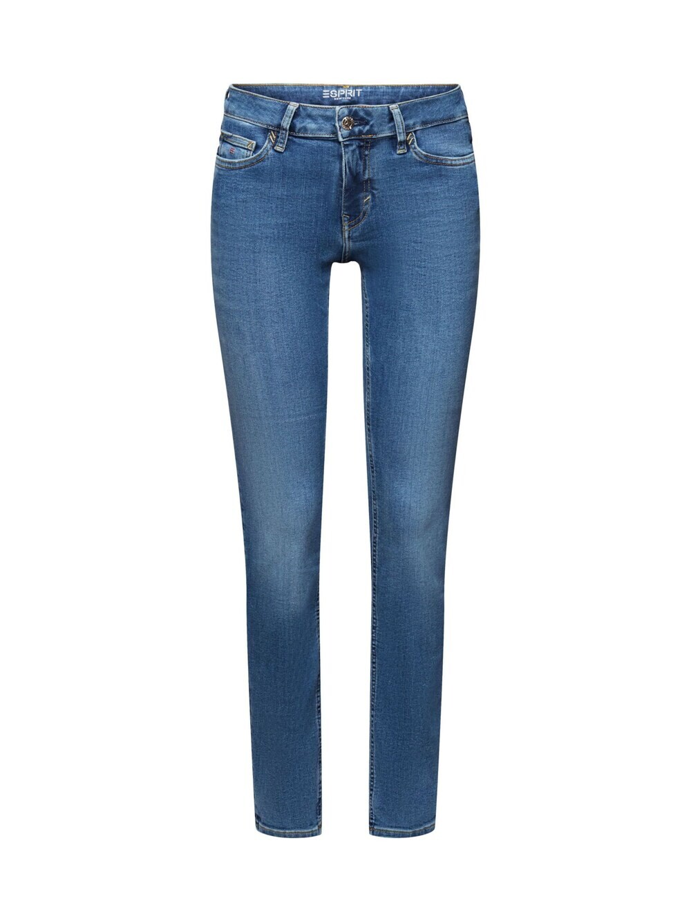 

Джинсы узкого кроя Esprit, синий