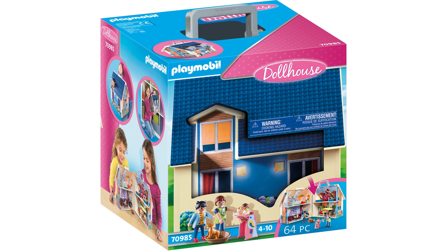 цена Dollhouse кукольный домик, который можно взять с собой Playmobil