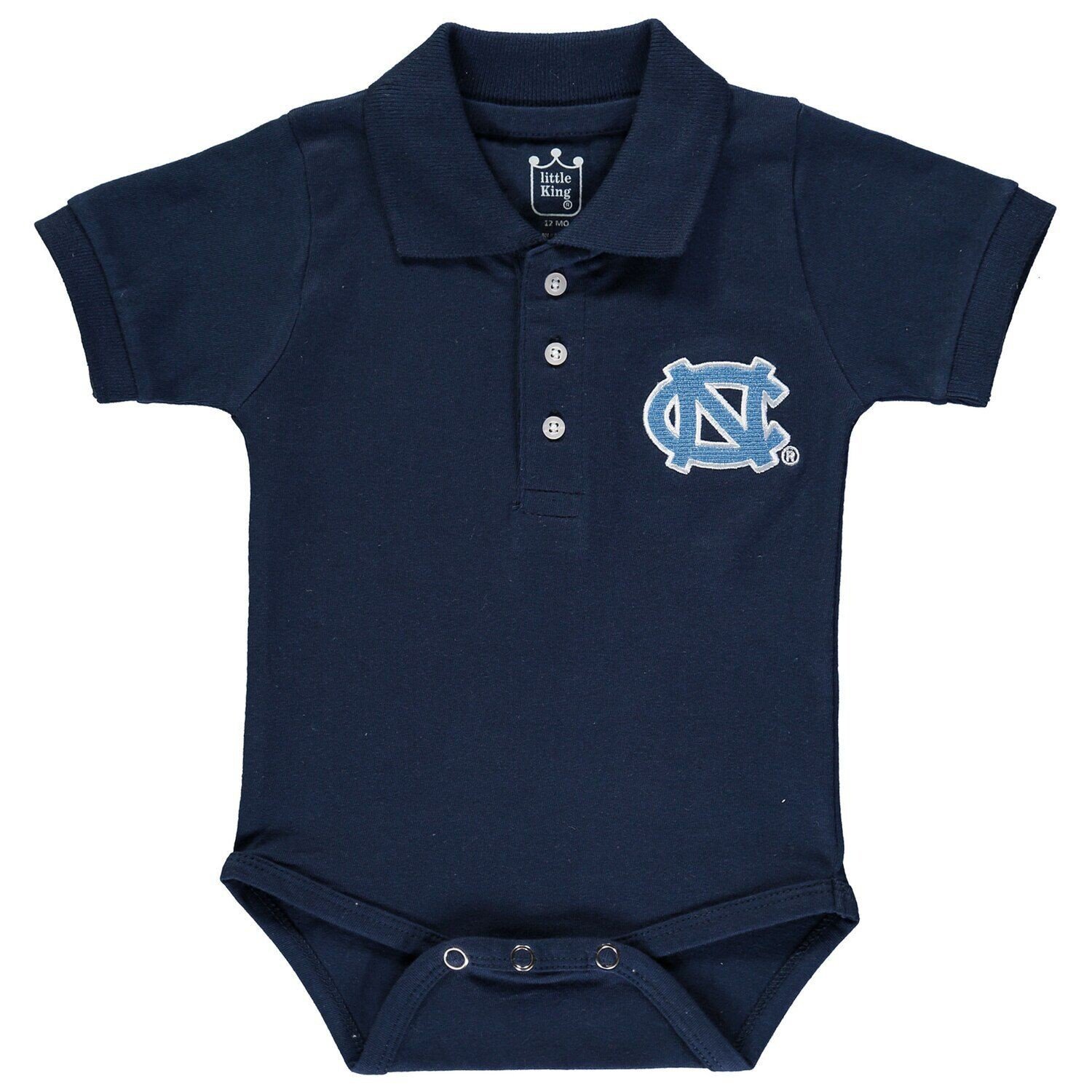 

Боди-поло Infant Navy North Carolina Tar Heels Unbranded