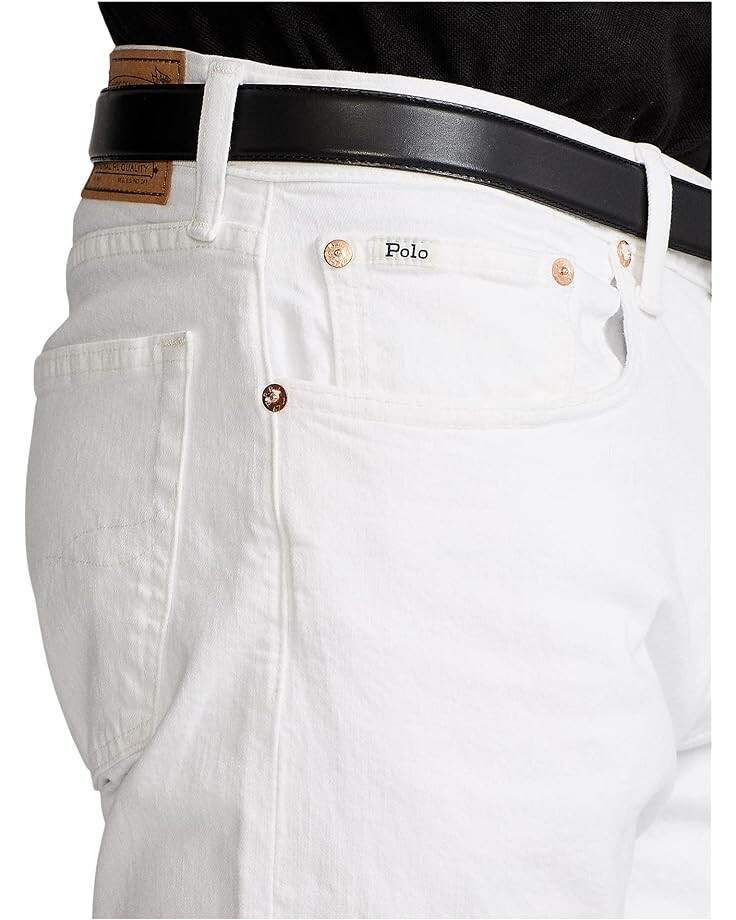 

Джинсы Polo Ralph Lauren Hampton Relaxed Straight Fit Jeans, цвет Hudson White