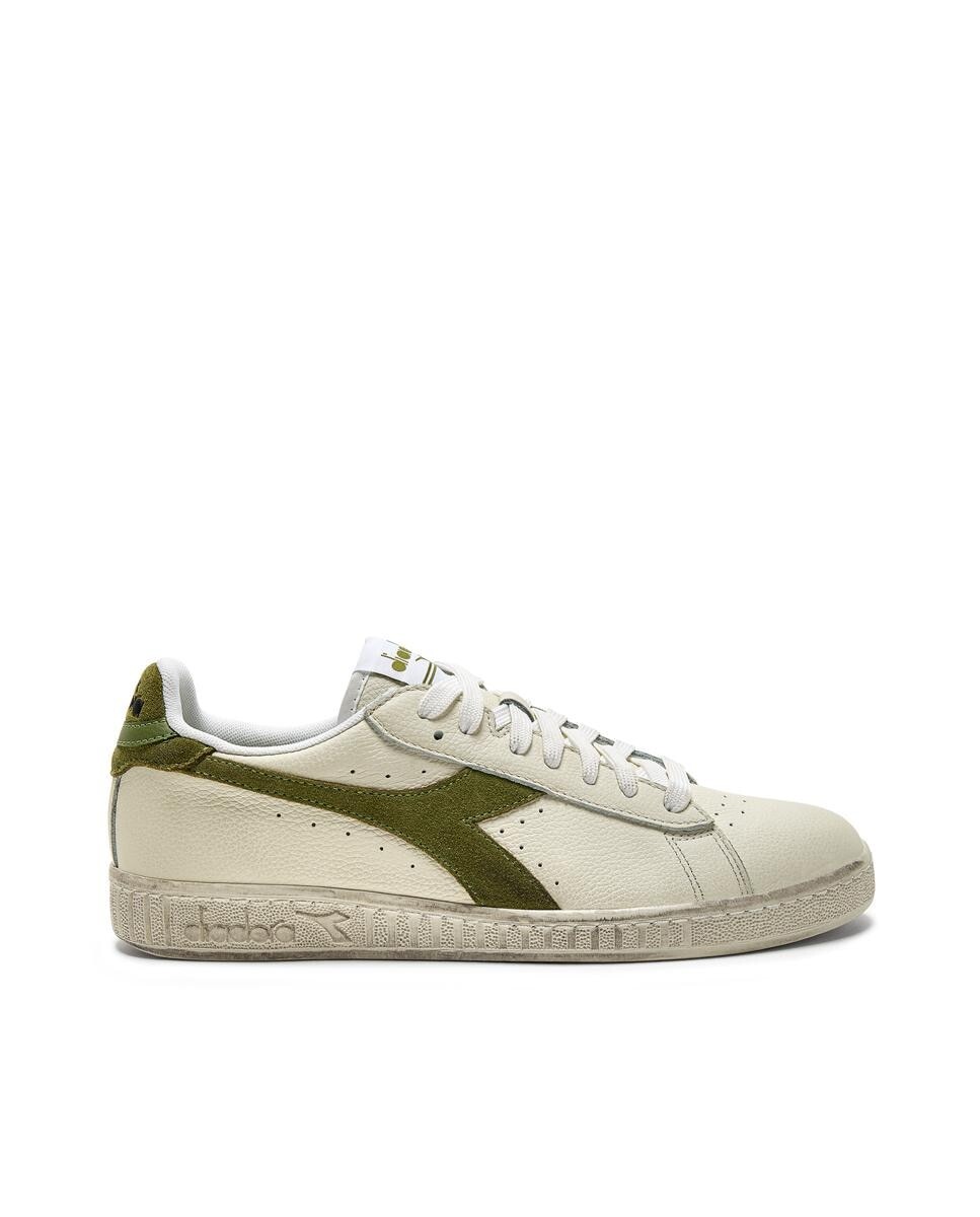 

Кроссовки унисекс из кожи с вощеной отделкой Diadora Sportswear, зеленый
