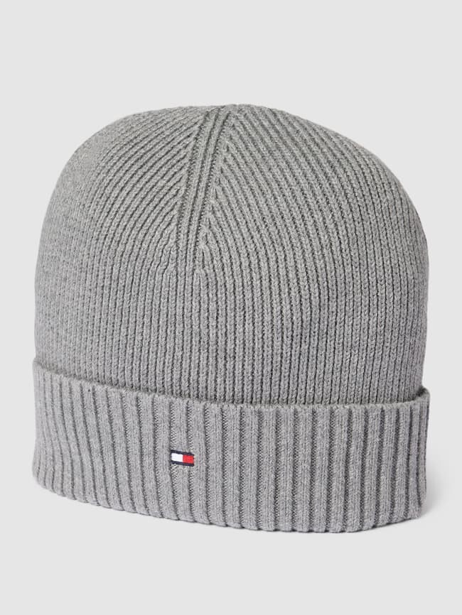 

Кепка с вышивкой логотипа модель «ESSENTIAL FLAG» Tommy Hilfiger, серый
