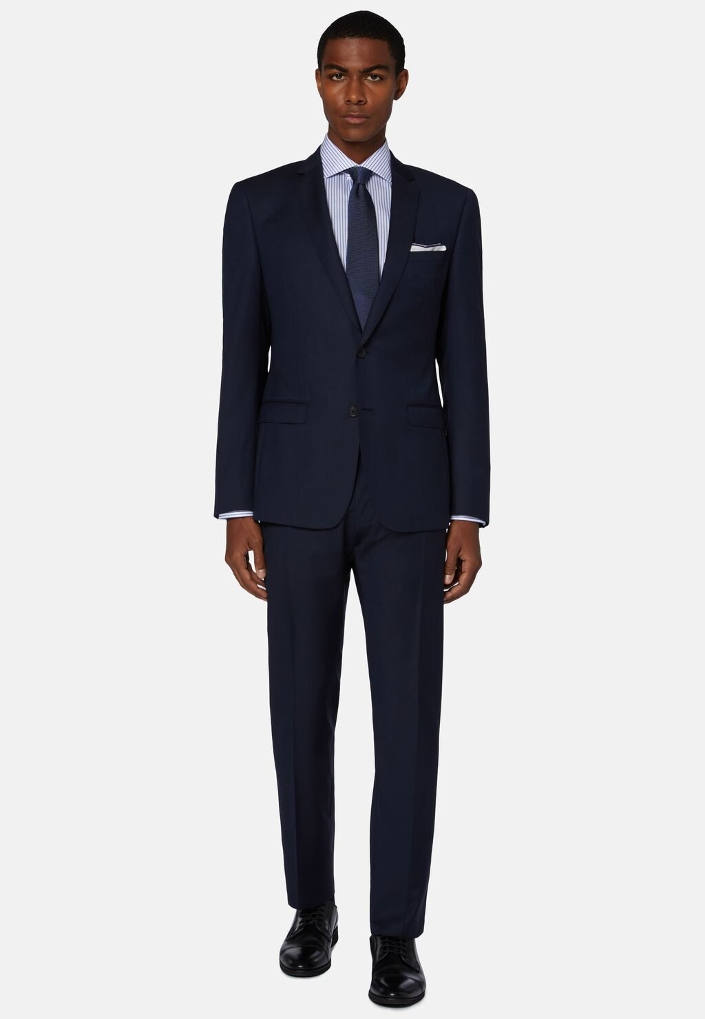 

Костюм MICRO PATTERN IN STRETCH SET Boggi Milano, цвет navy blue