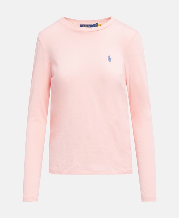 

Топ с длинными рукавами Polo Ralph Lauren, розовый