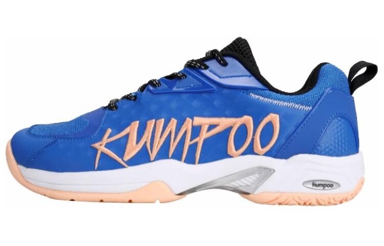 

Кроссовки KUMPOO Badminton Shoes Unisex Low-top Blue, синий
