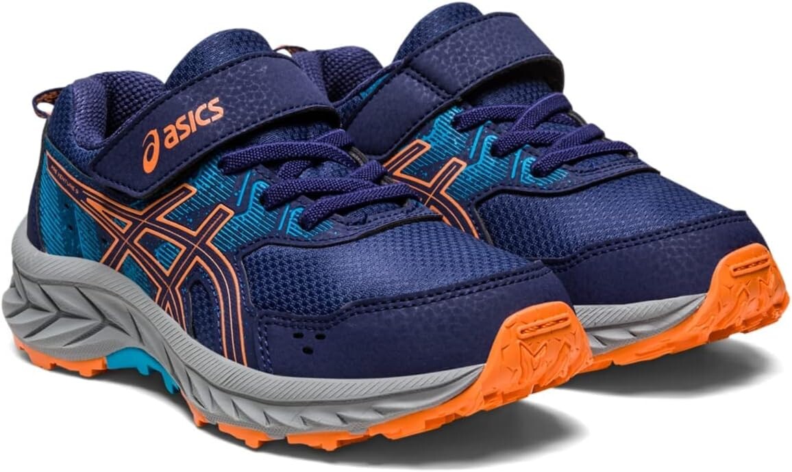 

Кроссовки Pre Venture 9 PS ASICS, цвет Indigo Blue/Sun Peach