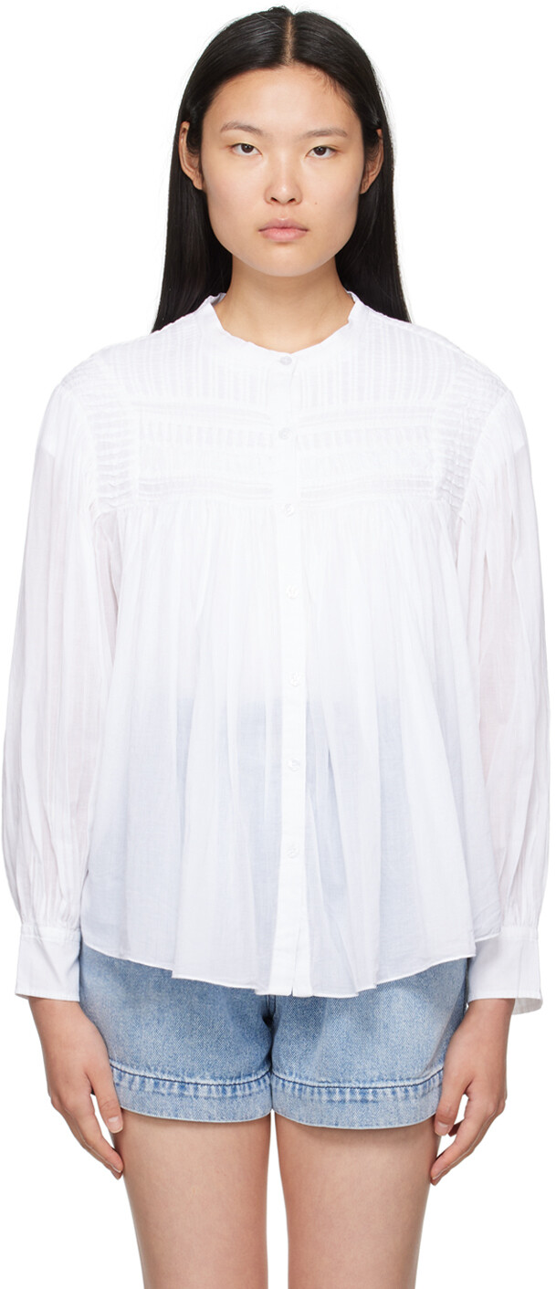 

Белая рубашка Plalia Isabel Marant Etoile